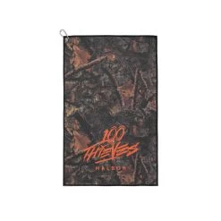 Malbon X 100 Thieves WOODSMAN GOLF TOWEL