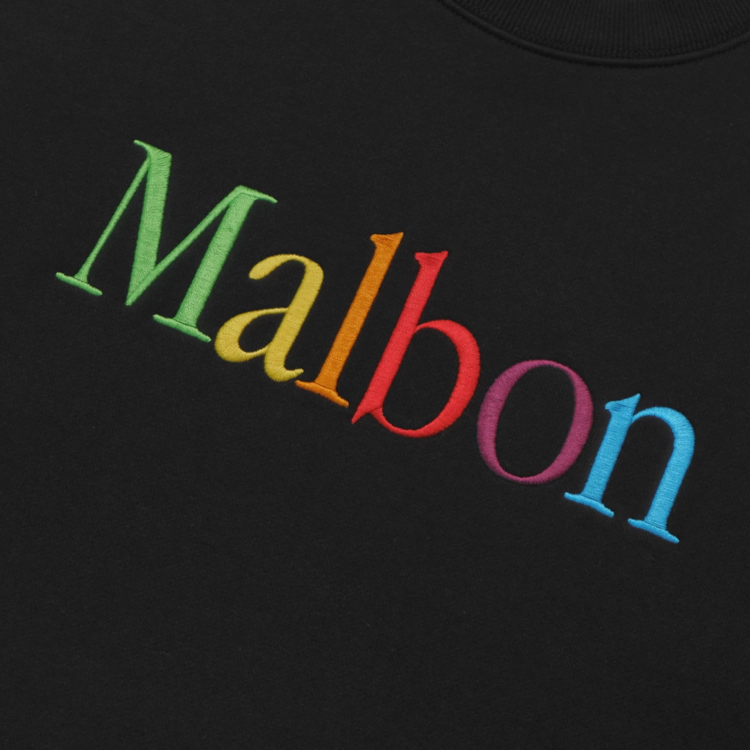 Malbon X Beams Rainbow Crewneck - Image 4