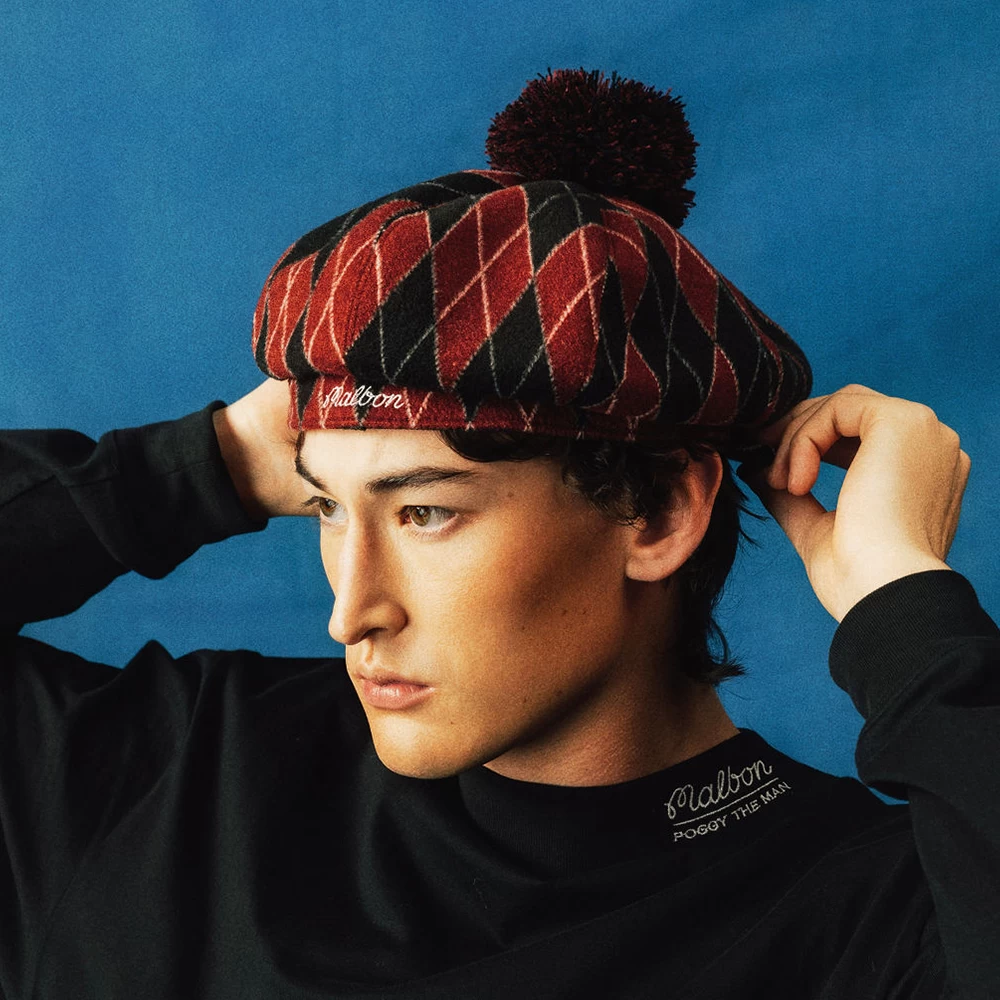 MALBON X PTM FLAT CAP - Image 4