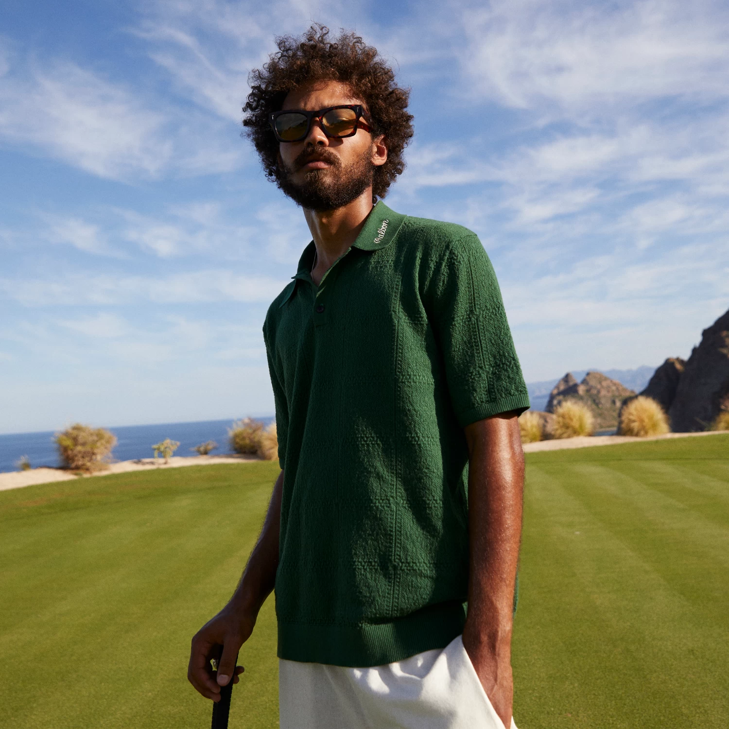 Resort Crochet Polo - Image 2